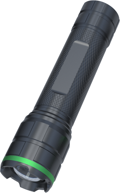 DRY BATTERY FLASHLIGHT 1200lm KS910701