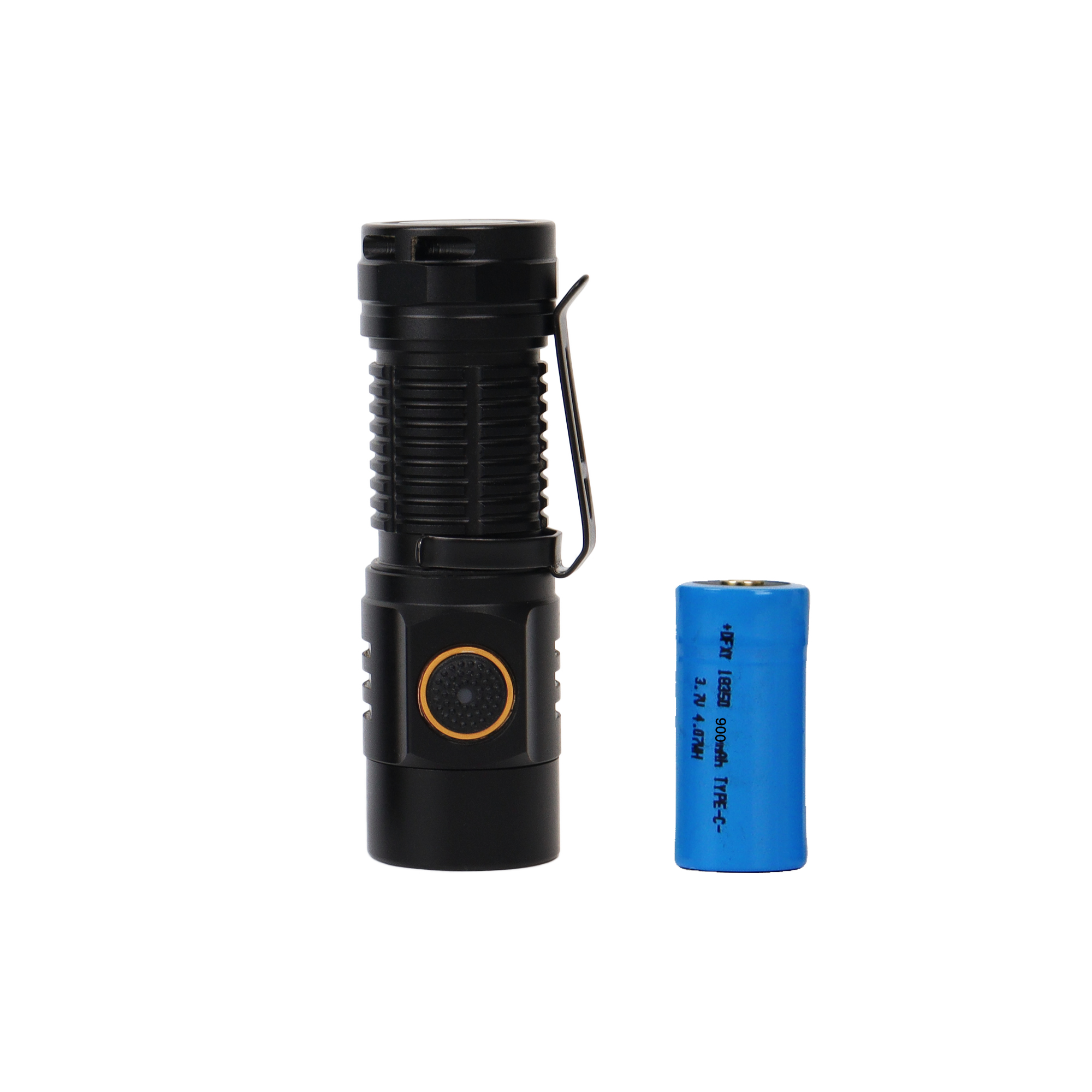 500lm 3.7V 900mAh Li-ion Battery(18350)