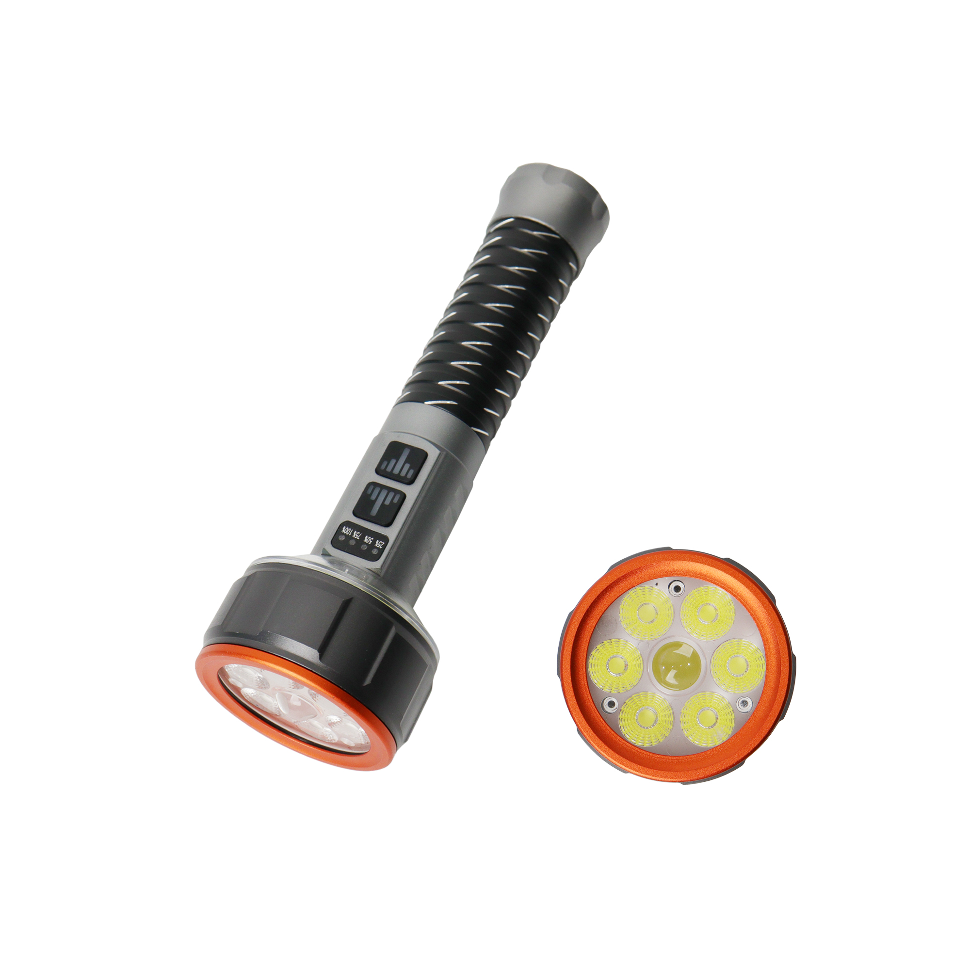 1000lm 3.7V 2000mAh Li-ion Battery